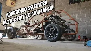 Proyecto arenero motor fiat 1.6  selectora para caja Lancia - Parte 2