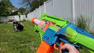Testing the Nerf Elite 2.0 Double Punch