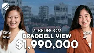 SOLD By PLB | Braddell View - 3-Bedroom Walk-Up Apartment with 102 years leasehold | Caline & Nicole