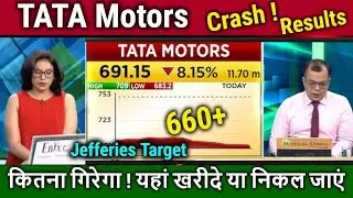 TATA Motors share Crash! Results Analysis,Fall Reason ?tata motors share news today,Jefferies target