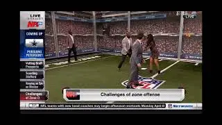 Terrell Davis almost gets fired after doing this to Molly Qerim 😳 #football #fyp #viral #nfl #funny