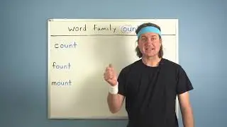 English with Mike:  Learn Pronunciation with Word Families (-ount)