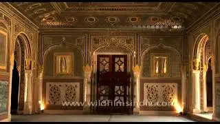 Exquisite royal interiors of Samode Palace, Jaipur