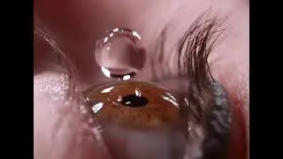 eye blink movement in slow motion