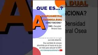 Absorciometria Fotonica Dual Densitometria en Tutorias Fisioterapia #fisioterapia #osteoporosis #hoy