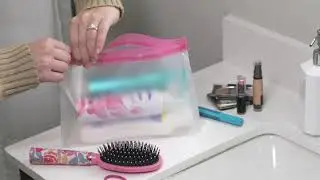 Ecolution 10-Piece Reusable Stand Up Food Storage Bags on QVC