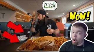 THIS WAS THE MOST INSANE *SYRACUSE* FOOD CHALLENGE YET! (BMF REACTION)