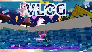 VLOG:I VISITED A UNICORN HOUSE!! (I SAW A UNICORN FLYING AT THE SKY!)