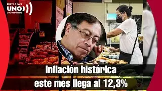 12,3% la inflaci&oacute;n en Colombia: pico hist&oacute;rico en 23 a&ntilde;os
