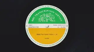 Does The Team Think? - 34 - BBC Transcription Service - CN 950 - 123811