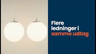 Flere ledninger i samme udtag - S&aring;dan g&oslash;r du | Silvan