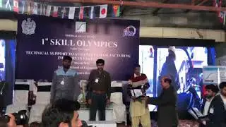 Allah is alimighty 1st olympic  skill compition.  In infinity school off engineering Lahore as on CN