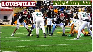 Game Of The Year🏆 : #1 Louisville(4A) vs #6 Poplarville(4A) || MSHSF Week 15