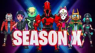 Fortnite Season X Poster