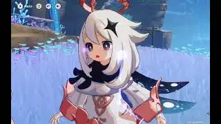 (MY VOICE OVER!!) anecdote with the cutest feesh in watasumi island (kokomi)🩷🌊🪼 ~