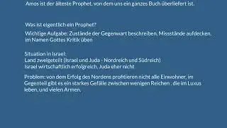Gerechtigkeit: Amos