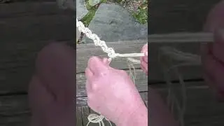Easy DIY Hemp Macrame Curtain Tie