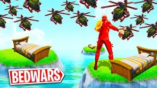 4 VS 4 HELIKOPTER BEDWARS in Fortnite (krank) mit @Odumanpique & @Blaze