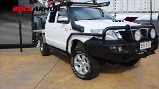 Hilux N70 2012 - Early 2015 Rockarmor Bull Bar / Rocksliders / Tradesman Rack