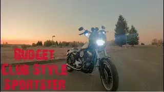 Budget Club Style Sportster Walkaround / 2001 Sportster 1200s