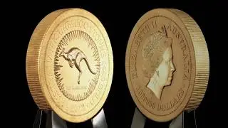 Gr&ouml;&szlig;te Goldm&uuml;nze der Welt ( 1 Tonne pures Gold )