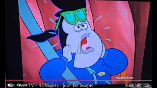 My Dad is After Us - a cartoon from Sponge Bob Squarepants