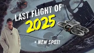 Последний полёт 2025 года + новый рекламный ролик - DJI Avata 2