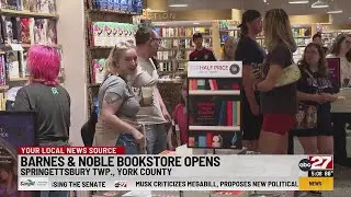 Barnes & Noble officially opens in York County