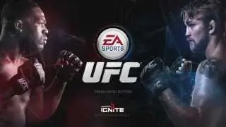 EA Sports UFC Demo Intro and Training Mode (Xbox One)