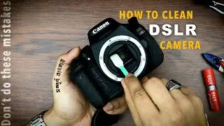 How to Clean Your DSLR Camera at Home Using a Cleaning Kit l Step-by-Step Guide l Anas Mahbub