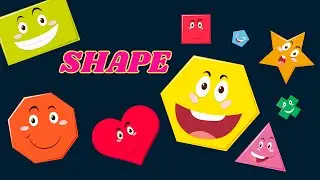 Shapes Are All Around Us | Fun Shapes for Kids | Learn English
