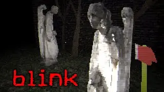 BLINK - A Weeping Angel Stalks You Through a Graveyard in this Tense PS1 Styled Retro Horror Game!