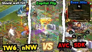 🔥 TW6, nNW Vs AVC, SDK 🔥 Capital Flip, Base Attack & Shield Fail 😱 Last Shelter Survival #24EGaming