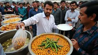 HAJI NASIR FOOD POINT |STREET FOOD PAKISTAN |  50 Rs CHEAP breakfast