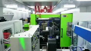 SWITEK IML Robot 6 Cavities Yogurt Cups Side Entry IML Solutions
