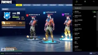 @BIRDGANG plays Fortnite w/ friends!