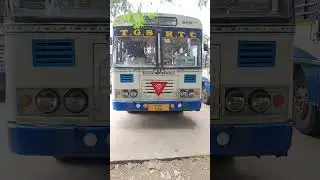 Bhadrachalam To Hyderabad TGSRTC First Express Bus Timings #shorts #tsrtc