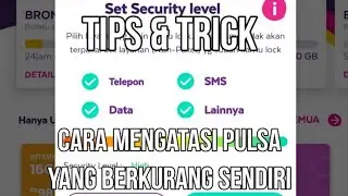 MENGATASI PULSA AXIS TERPOTONG SENDIRI KHUSUS ANDROID TERBARU #pulsakepotong