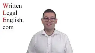 WrittenLegalEnglish.com: Legal writing preposition errors