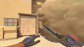 CS2 Mirage Palace Waterfall Smoke