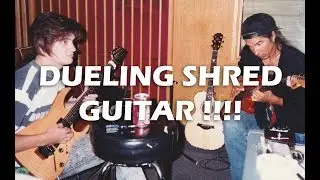 Dueling Shred Guitar!!!!