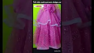 Barbie umbrella frill gown design #shorts#gown#frillgown#tigersong#salmankhanmovies #arijitsong#vral