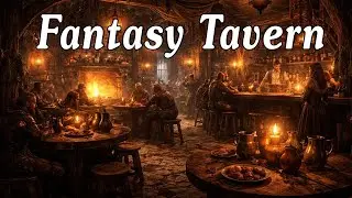 Medieval Fantasy Tavern | D&D Peaceful Tavern Music & Tracks Like Skyrim & Witcher