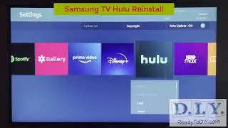 Samsung TV Hulu App Reinstall | SMART TV CARE