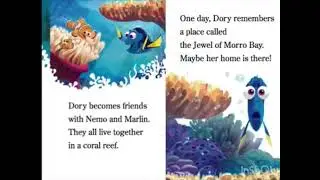 Finding Dory Disney Pixar movie Read -Along Aloud stories |