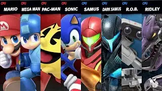 Super Smash Bros. Ultimate - Team Legends vs Team Sci-Fi