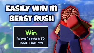 Как быстро победить в Beast Rush Coronation в Anime Last Stand Roblox