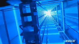 Awesome Elevator Ride up to top of Amsterdam Lookout Tower - A&rsquo;DAM LOOKOUT
