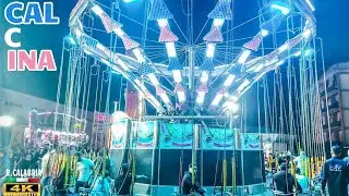 CALCINCULO Rides - Giostre 2024 🇮🇹 Reggio Calabria Lunapark 4K