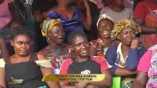 Excerpts of Naa Korkoi's performance from this week's episode of Edwamu Ahuofe.